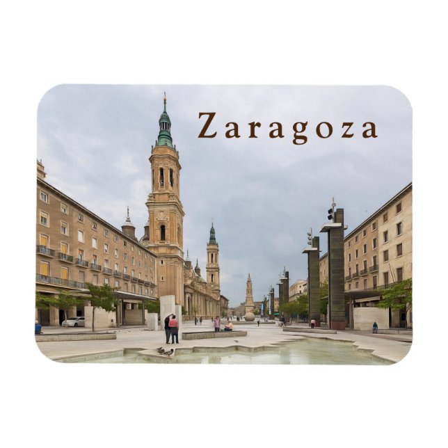 Zaragoza. #14. magnet (Horisontell)