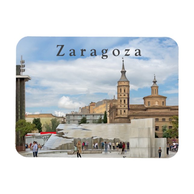 Zaragoza. #21. magnet (Horisontell)
