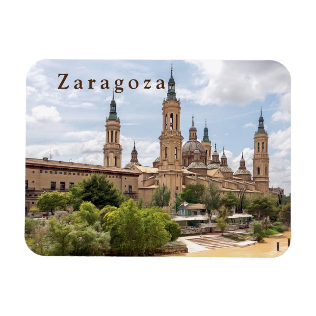 Zaragoza. 2 magnet (Horisontell)