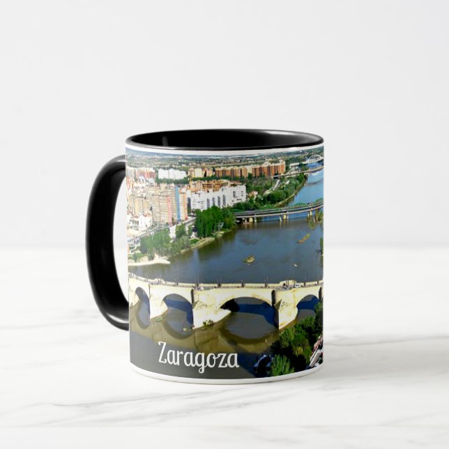 Zaragoza, Aragonien, Spanien Mugg (Framsida vänster)