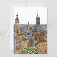 Zaragoza. Katedralen vid vår Dam i pelaren.