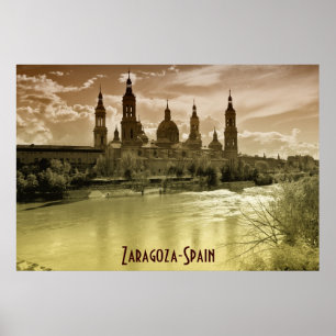 Zaragoza-Spanien II Poster