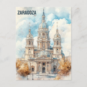 Zaragoza Spanien Vykort