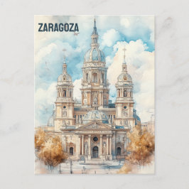 Zaragoza Spanien Vykort
