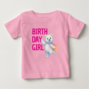 Zarah Dansande Isbjörn 1:a Födelsedagsflicka T Shirt