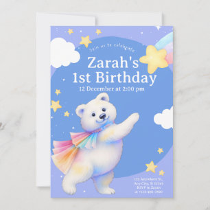 Zarah den Dansande Isbjörnen Inbjudan