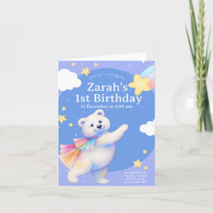 Zarah den Dansande Isbjörnen Inbjudan