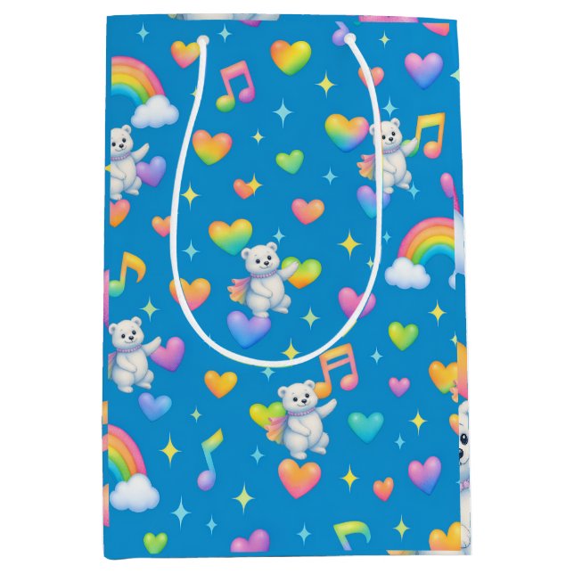 Zarah the Dancing Polar Bear | Wrapping Paper (Framsidan)