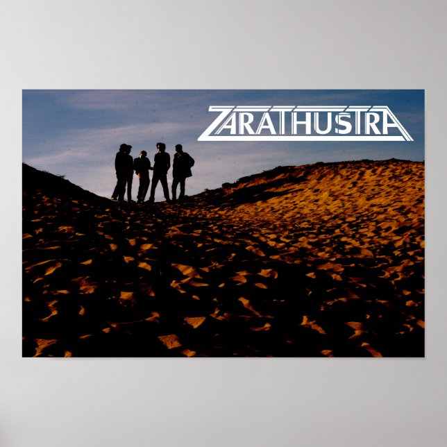 Zarathustra Band Poster (Framsidan)