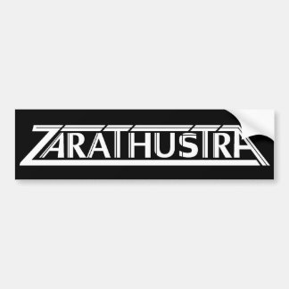 Zarathustra logotypbildekal bildekal