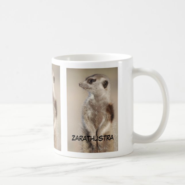 Zarathustra meerkatmugg kaffemugg (Höger)
