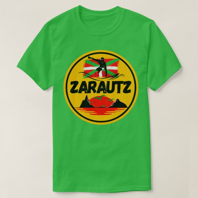 zarautz pais vasco t shirt (Design framsida)