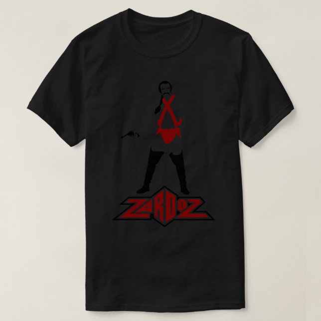 Zardoz 1974 t shirt (Design framsida)
