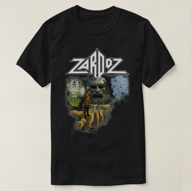 Zardoz Baseball Sleeve T Shirt (Design framsida)