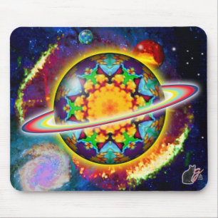 Zargon Orbz Kaleid Mouse Pad Musmatta