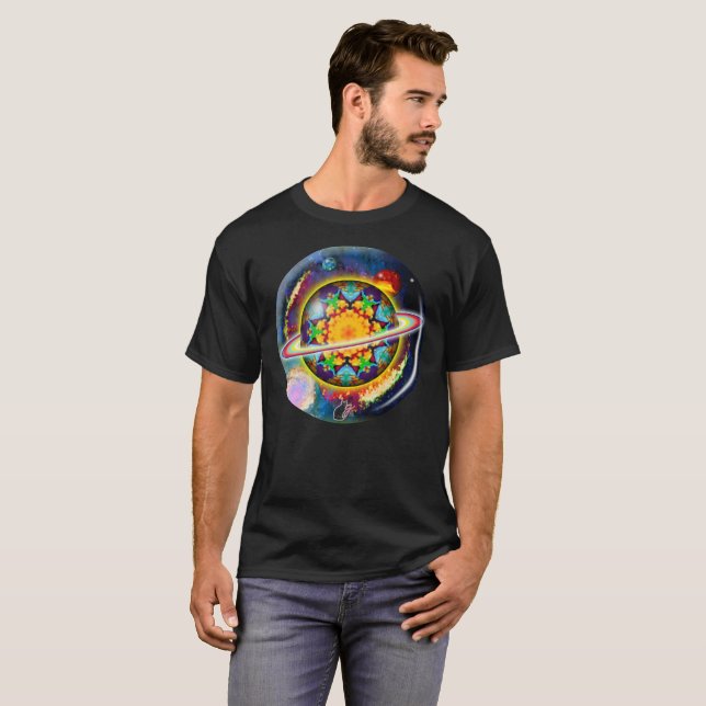 Zargon Orbz Kaleid T-Shirt (Hel framsida)