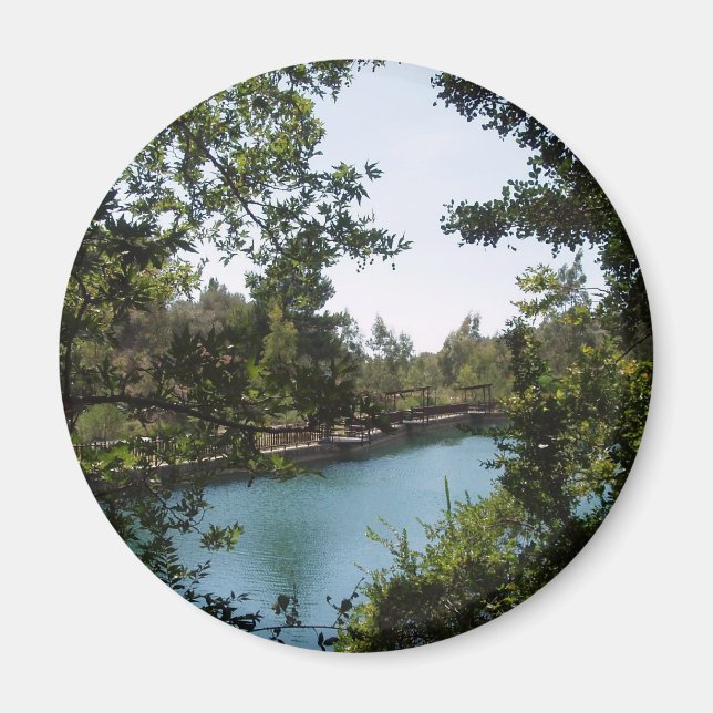 Zaros Sjö Magnet (Framsidan)