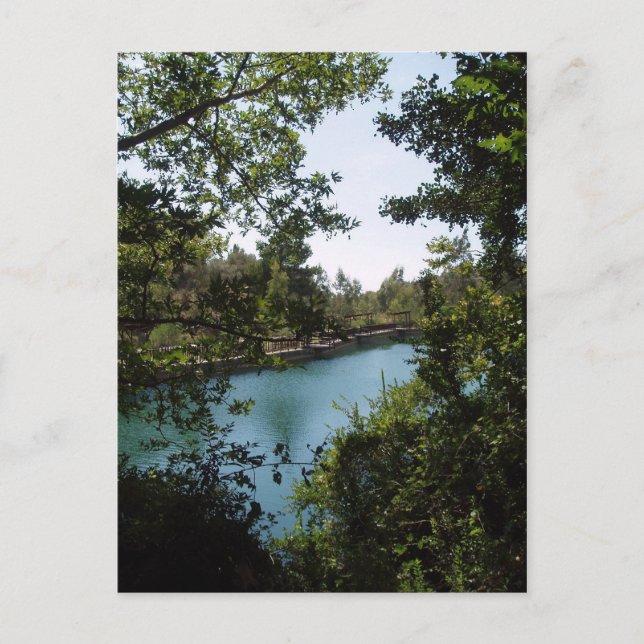 Zaros Sjö vykort (Framsida)