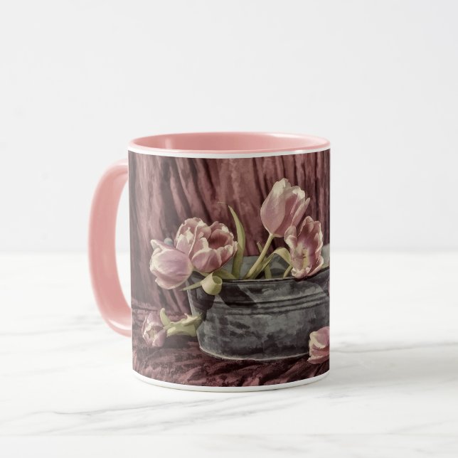 Zarte Tulpen Mugg (Framsida vänster)