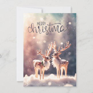  "Zarte Winterfreunde" – Exklusives Design Julkort