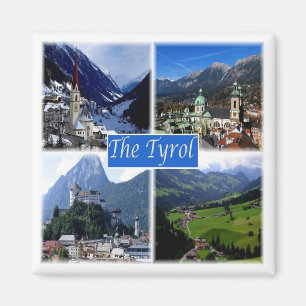 zAT007 ÖSTERRIKES TYROL - Fridge Magnet
