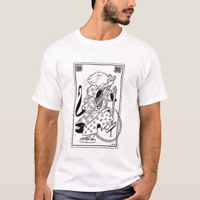zatoichi t-shirt (Framsida)