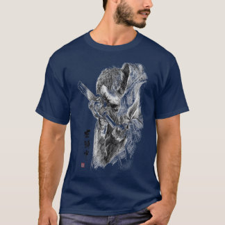Zatoichi Teckning Blade T Shirt