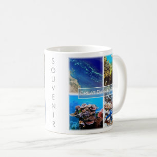 zAU011 UNDERBARA BARRIER REEF, Australien. Kaffemugg