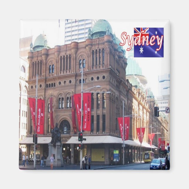 zAU024 SYDNEY, Australien, Oceanien, Fridge Magnet (Framsidan)