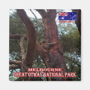 zAU075 MELBOURNE, Underbar Otway N.P. Fridge Magnet