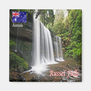 zAU108 RUSSEL FALLS, Australien, Oceanien, Fridge Magnet