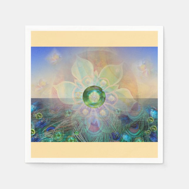 Zauber - pappersservett (Framsidan)