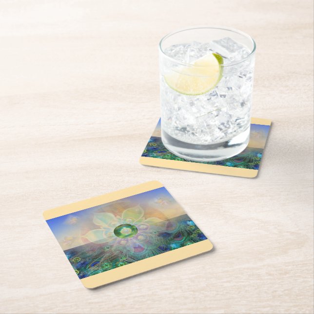 Zauber - underlägg papper kvadrat (Insitu)