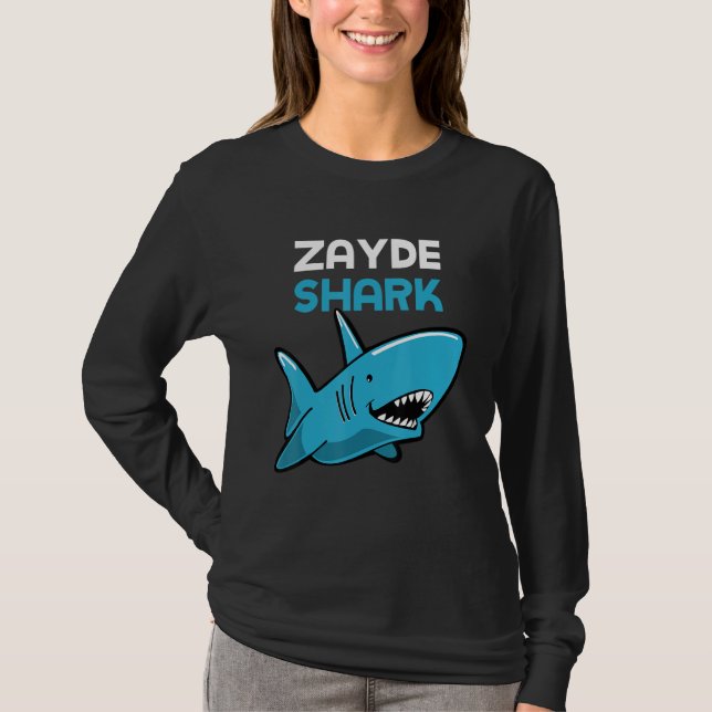 Zayde Haj Funny Familj T Shirt (Framsida)