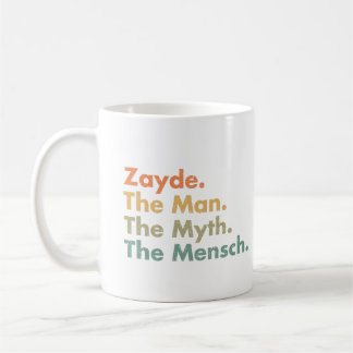Zayde mannen, myten, mensch kaffemugg