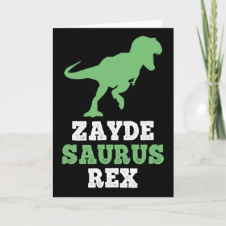 Zayde-saurus Rex Dino Dinosaur Rolig Cool Zaydesau Kort