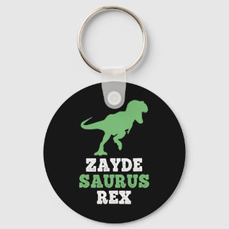 Zayde-saurus Rex Dino Dinosaur Rolig Cool Zaydesau Nyckelring