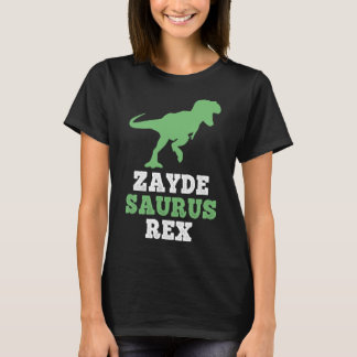 Zayde-saurus Rex Dino Dinosaur Rolig Cool Zaydesau T Shirt