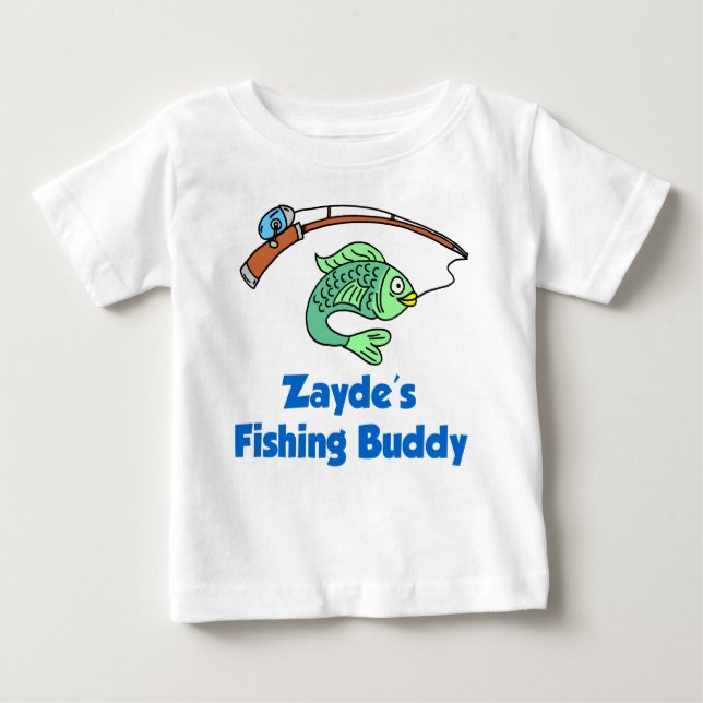 Zaydes fiskedagi t shirt (Framsida)
