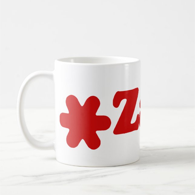 Zayre kaffemugg (Vänster)