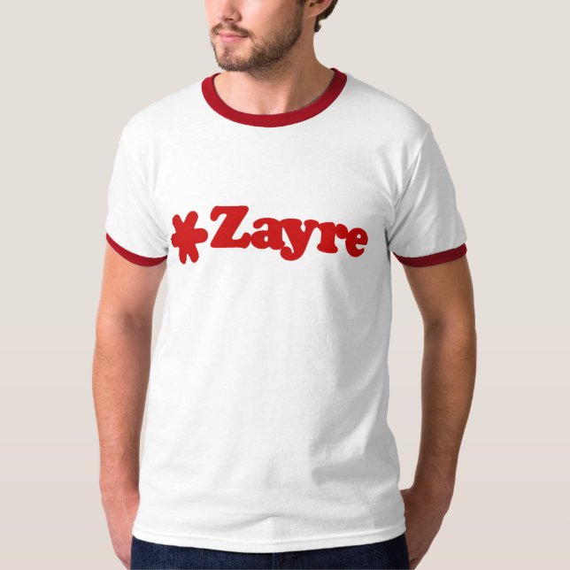 Zayre RingerT-tröja Tee Shirt (Framsida)