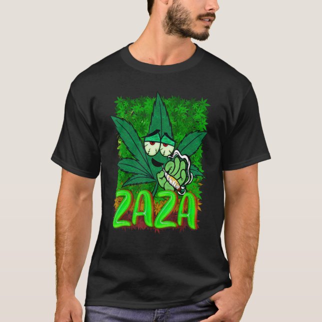 Zaza Ogräs Exotic T Shirt (Framsida)