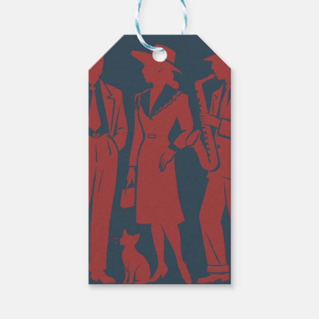 Zazous Gift Märkre Presentetikett (Framsidan)