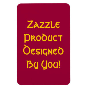 Zazzelprodukt Designad av dig! Magnet
