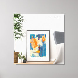 Zazzle abstrakt canvas art