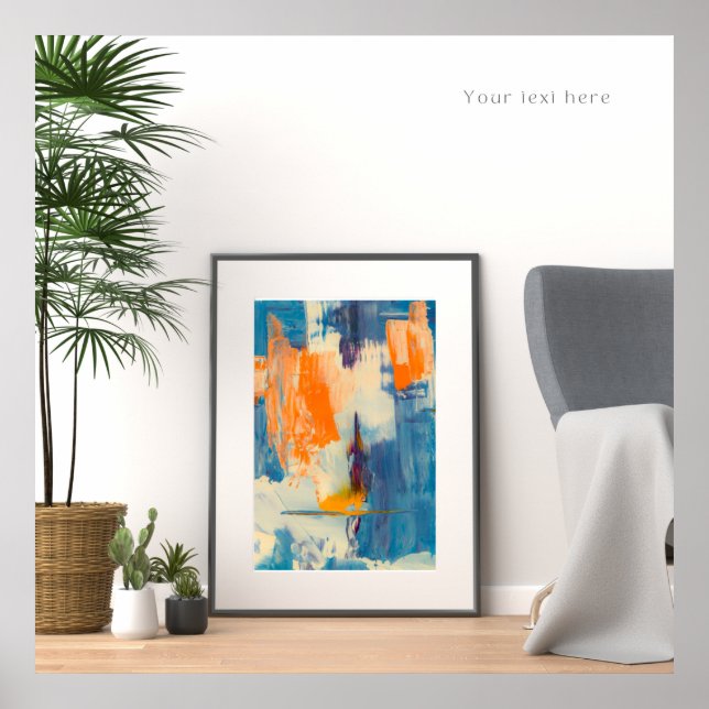 Zazzle-abstrakt poster (Framsidan)