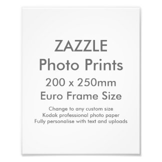 Zazzle-Anpassningsbar 200 x 250 mm fotoutskrift St Fototryck