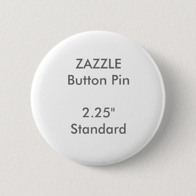 ZAZZLE-anpassningsbar 2,25" den standarda rundan Knapp (Framsida)