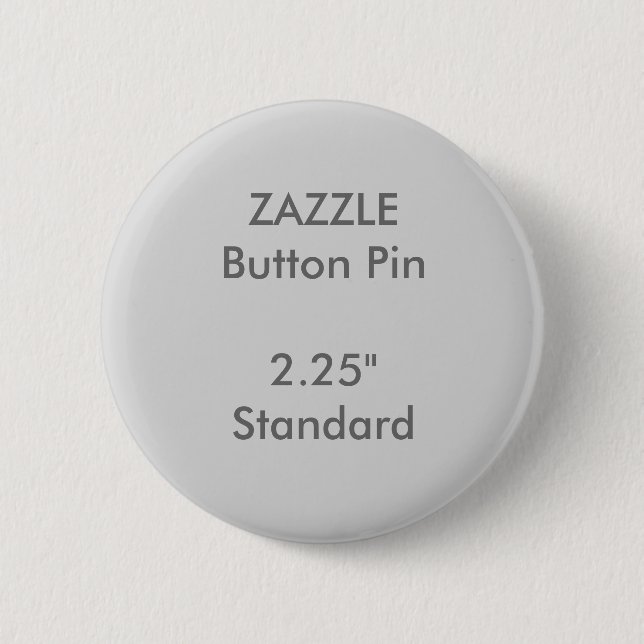 ZAZZLE-anpassningsbar 2,25" den standarda rundan Knapp (Framsida)