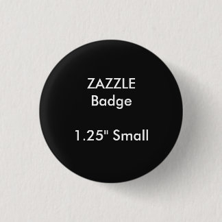 ZAZZLE-anpassningsbar skrivev ut 1,25" små Knapp